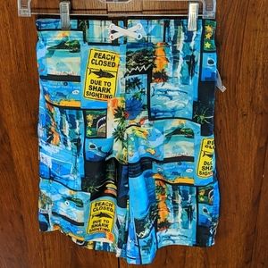 OP boys bathing suit fully lined